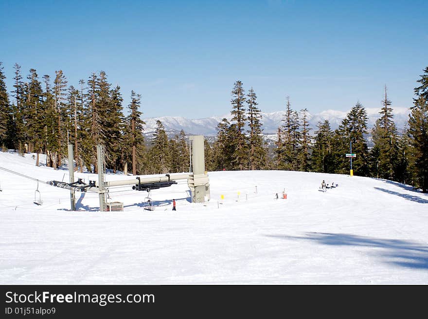 Lift 17 at Mammoth Mountain