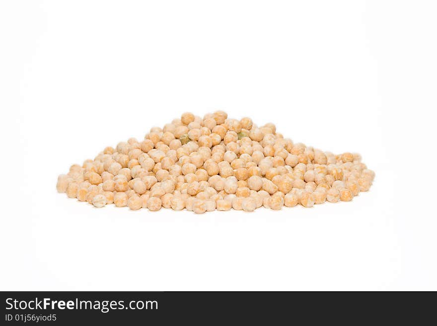 Small group of yellow pea