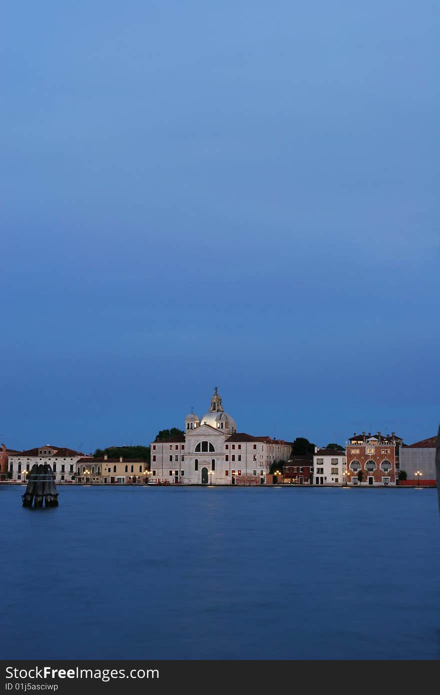 Venice at night