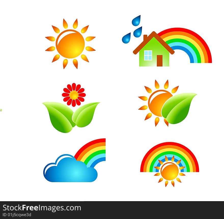 Weather icon set