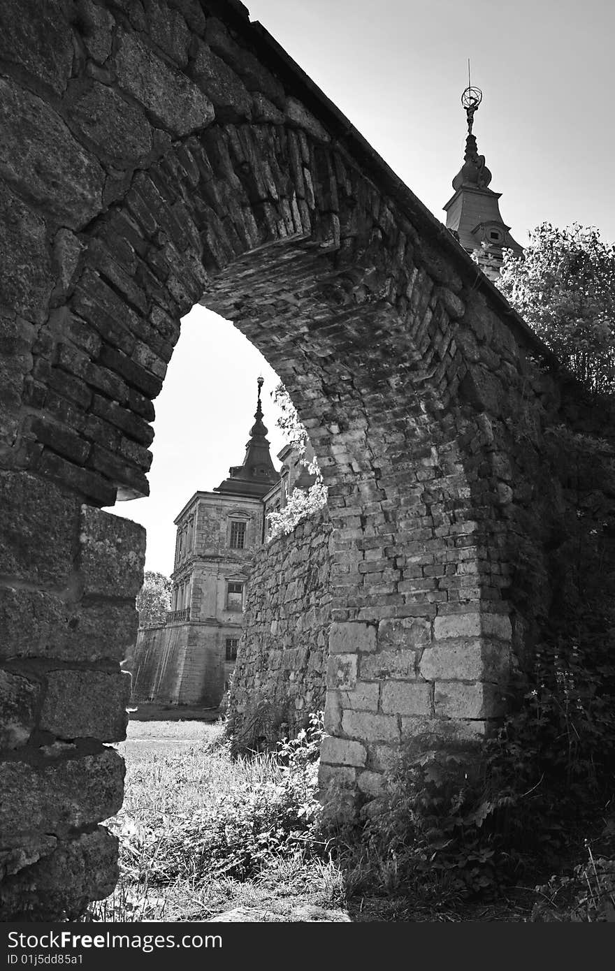 Palace in village Pidgirci, Ukraine