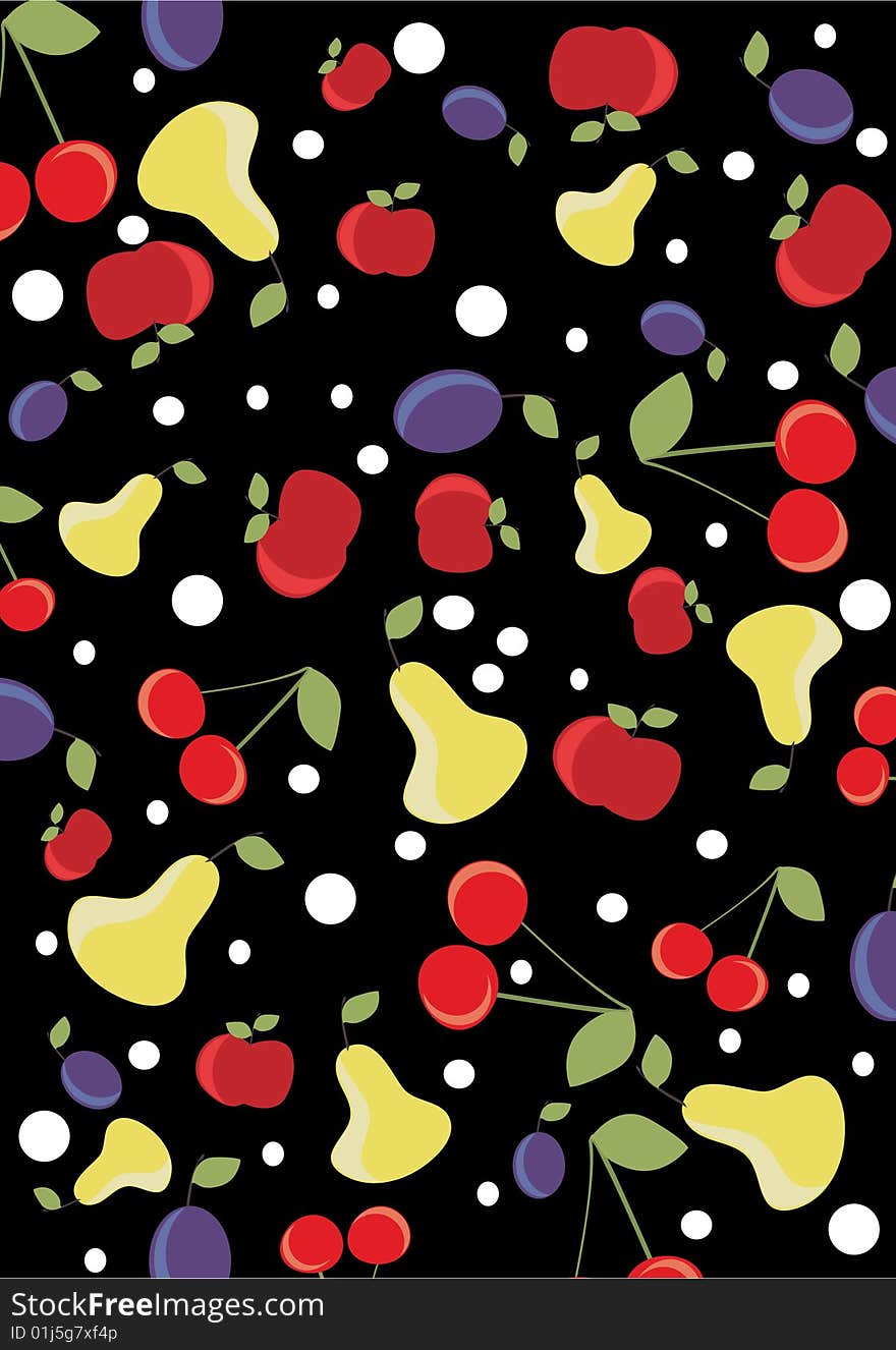 Seamless pattern with fruits,vector. Seamless pattern with fruits,vector