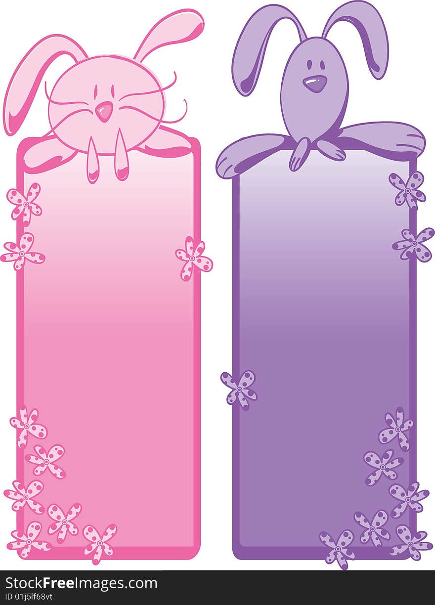 Bunny banners