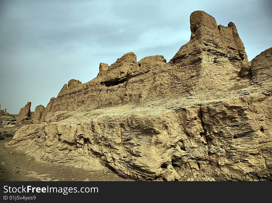 It is a well-known ancient city with a history more than 2,000 years along the silk road.xinjiang,china. It is a well-known ancient city with a history more than 2,000 years along the silk road.xinjiang,china