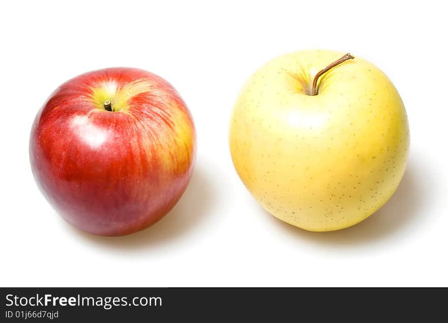 Apple isolated on white background