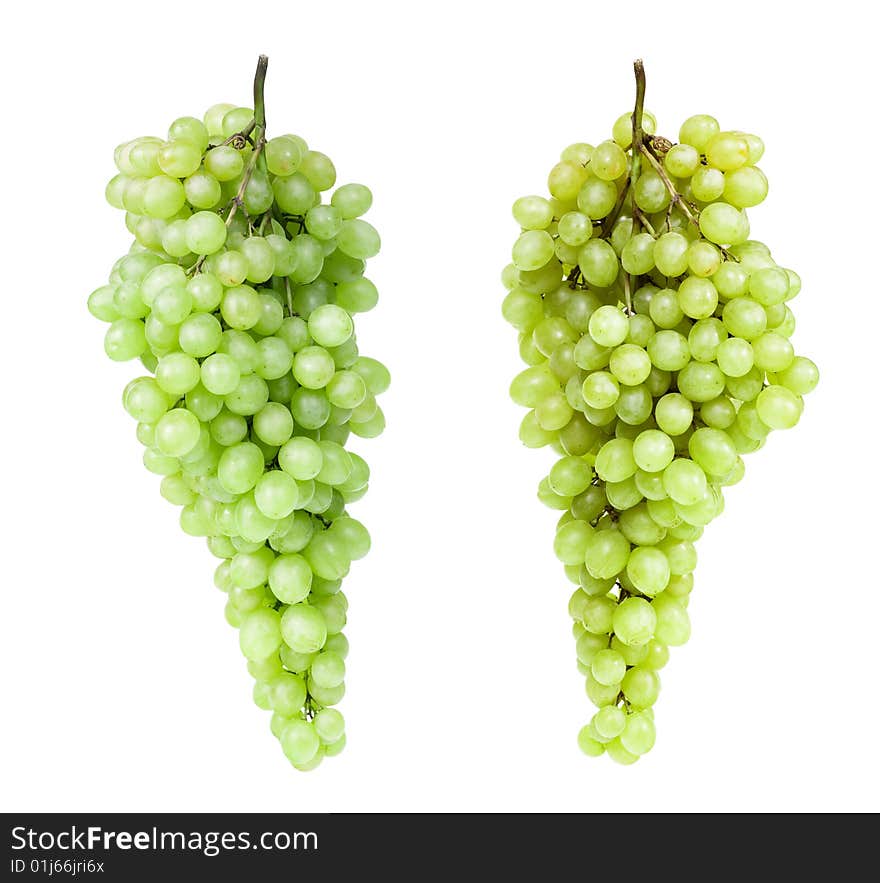 Grape isolated on white background.