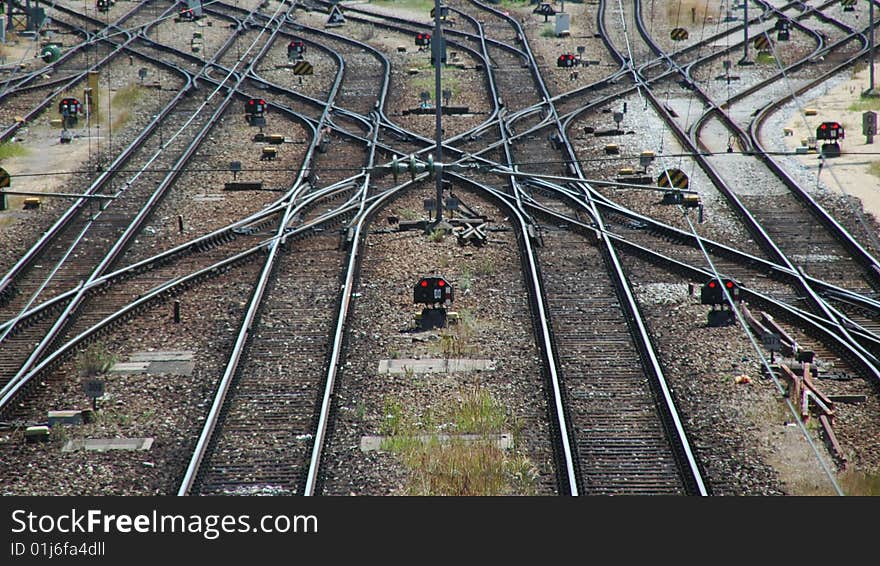 Railroad Tracks and Switches