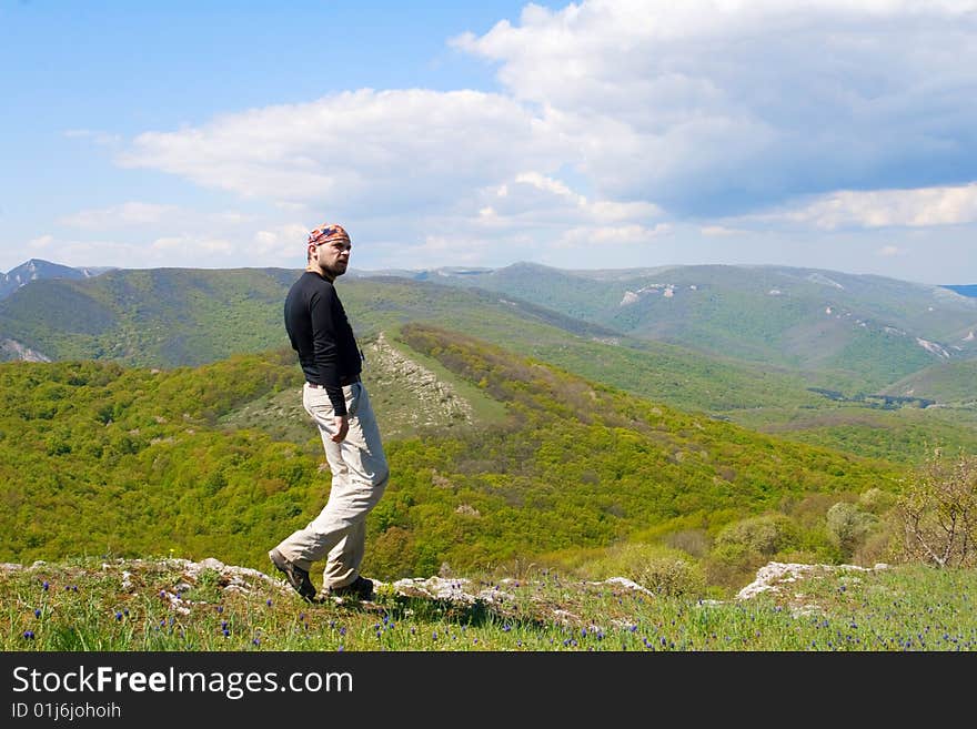 Hiking in the Crimea mountains