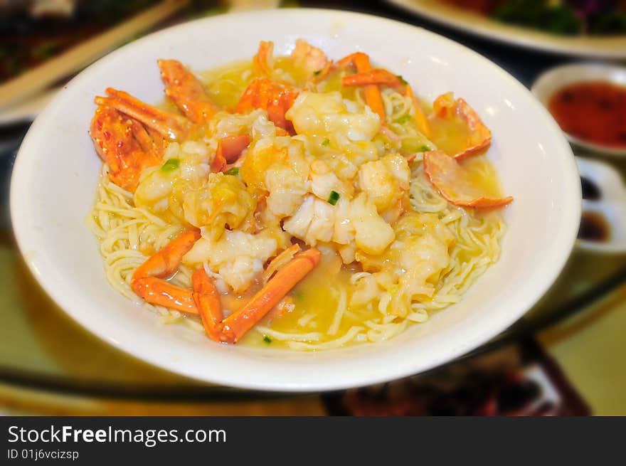 Lobster Noodles