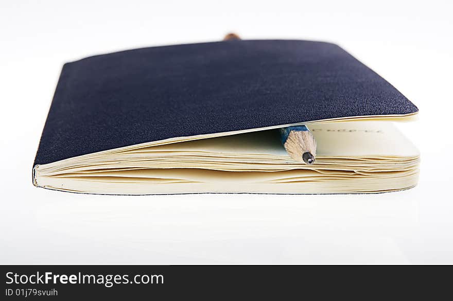 Notebook and pen close up. Notebook and pen close up.