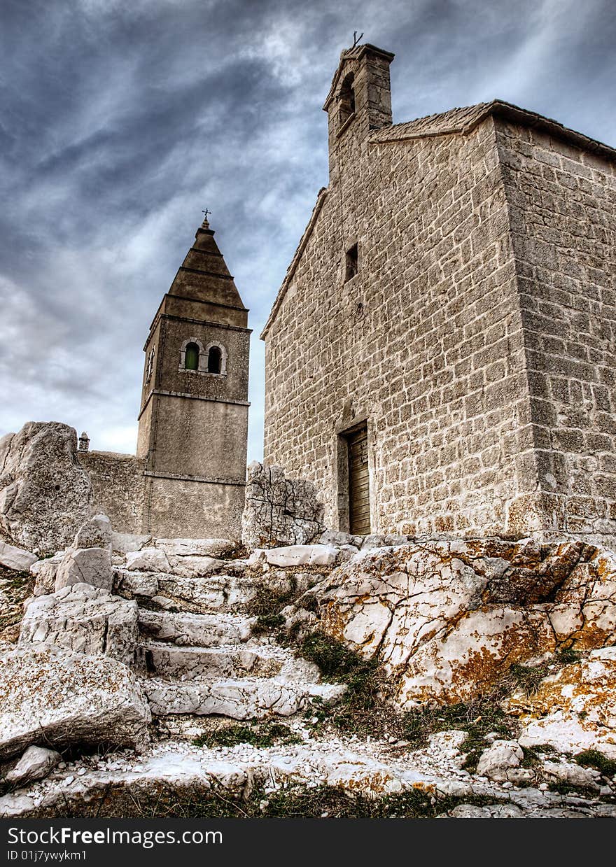 Stone stone everywhere, nor any stone to throw.HDR technique. Stone stone everywhere, nor any stone to throw.HDR technique.