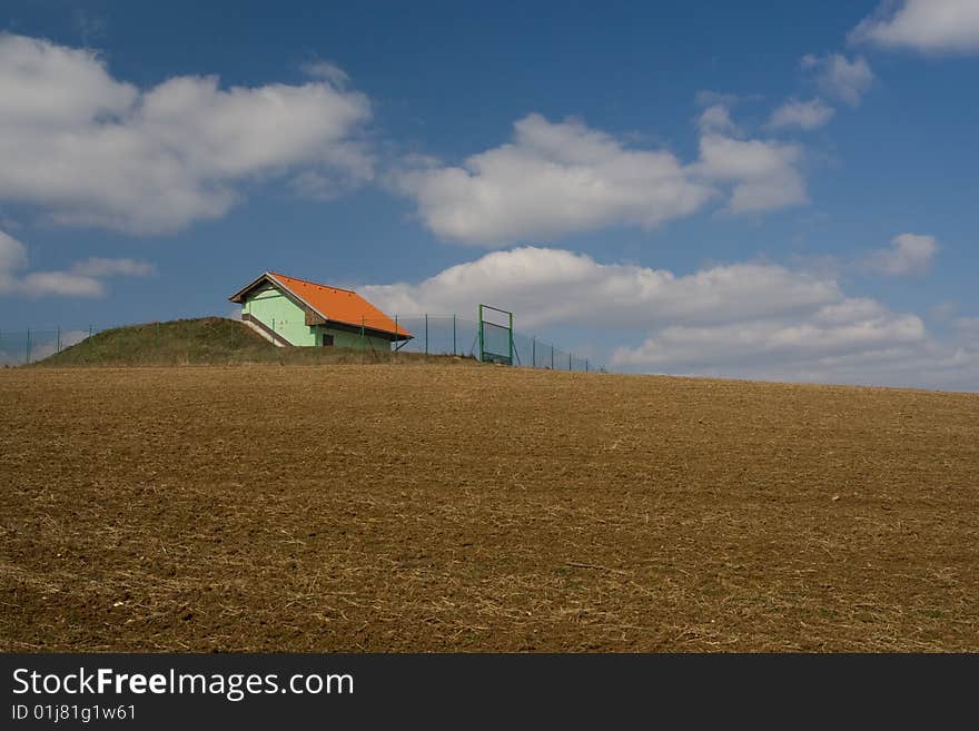 Isolated building