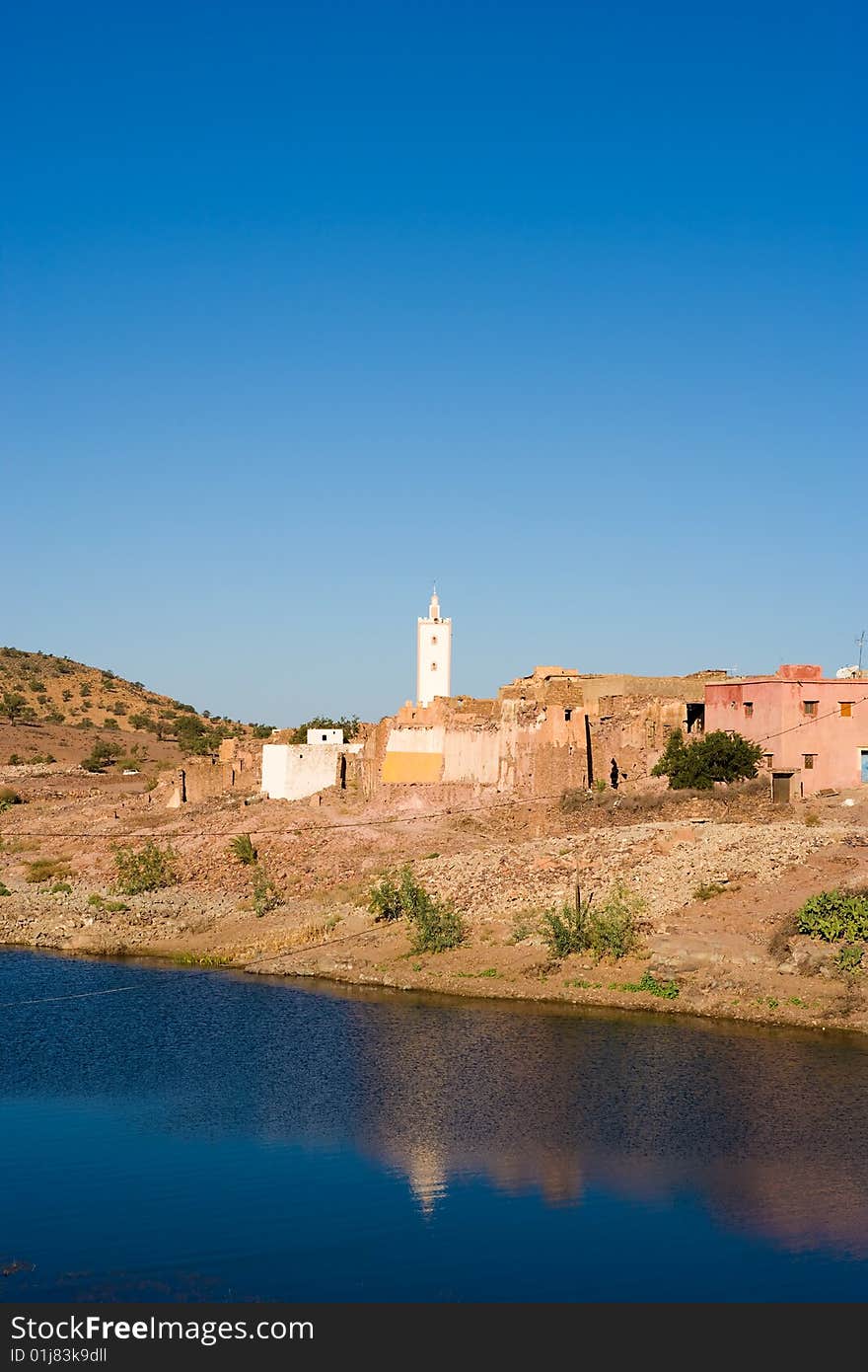 Reservoir in the Atlas mountain near Agadir. Reservoir in the Atlas mountain near Agadir