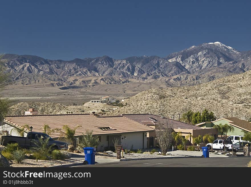 Desert Hot Springs Landscape