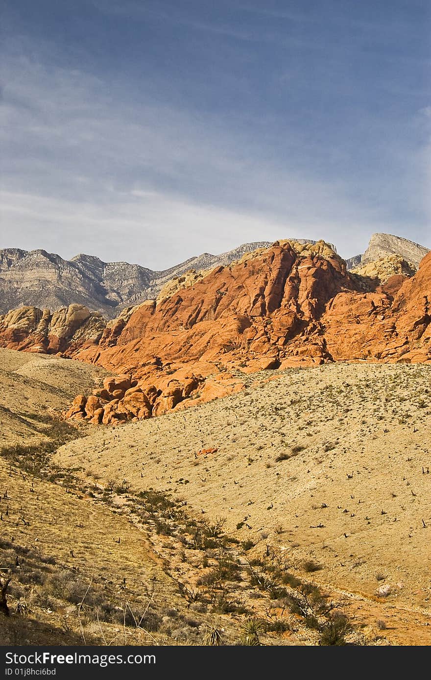 Red Rock Canyon landscape in Nevada