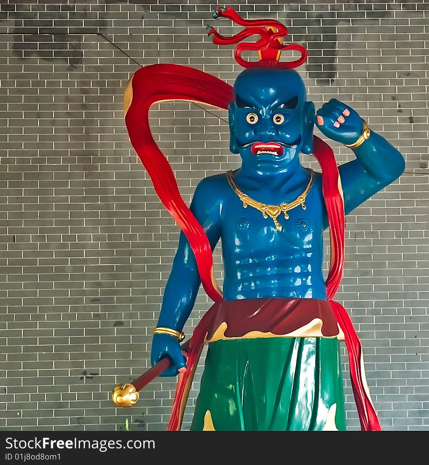 Buddha Statue In Baolin Temple