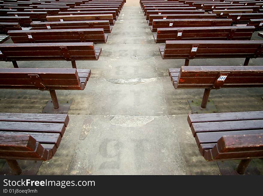 Chair in park