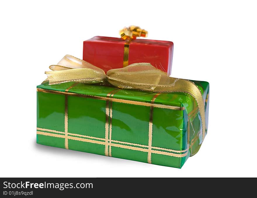 Gift set. Isolated