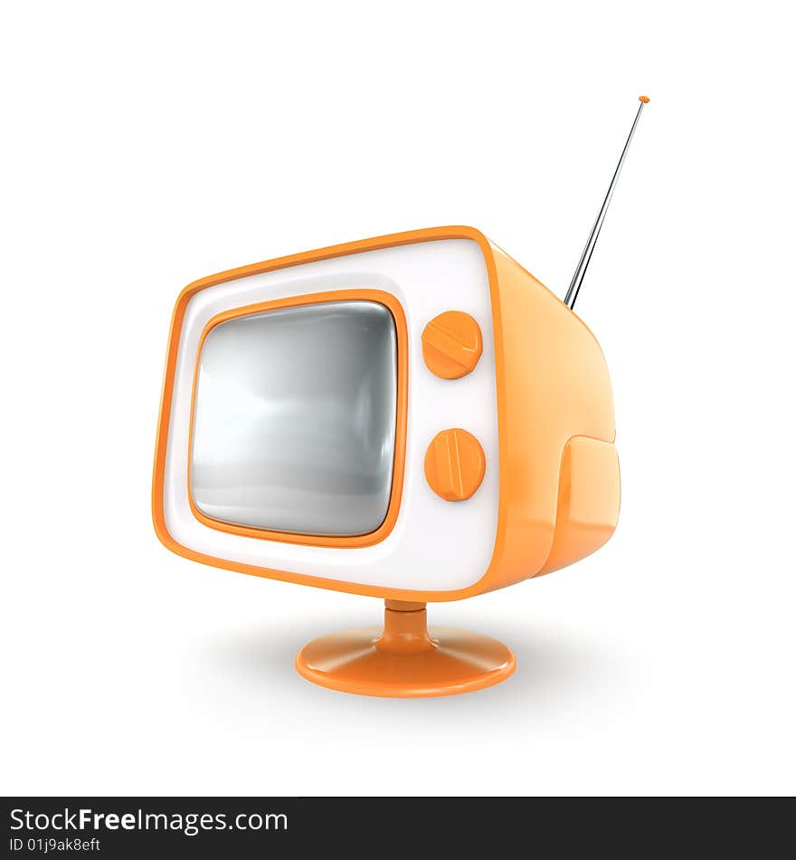 Stylish retro TV.