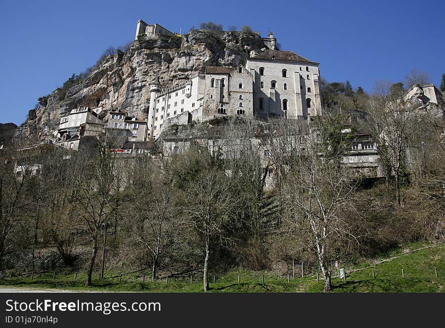 Rocamadour perched village