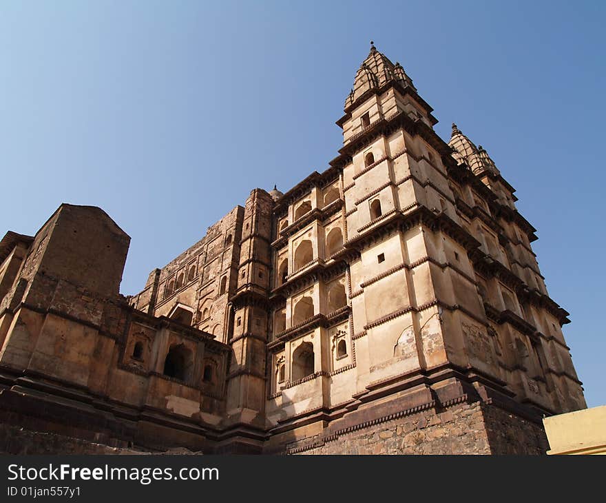 Palace in Orcha, Madhya Pradesh