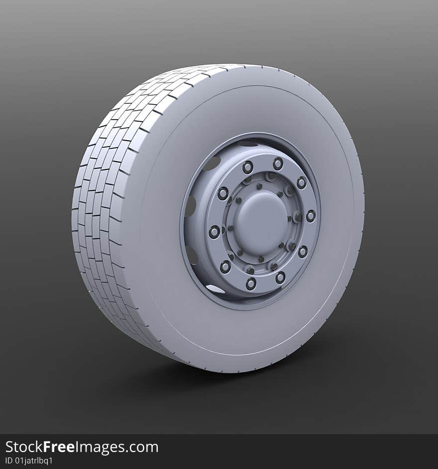 Truck wheel