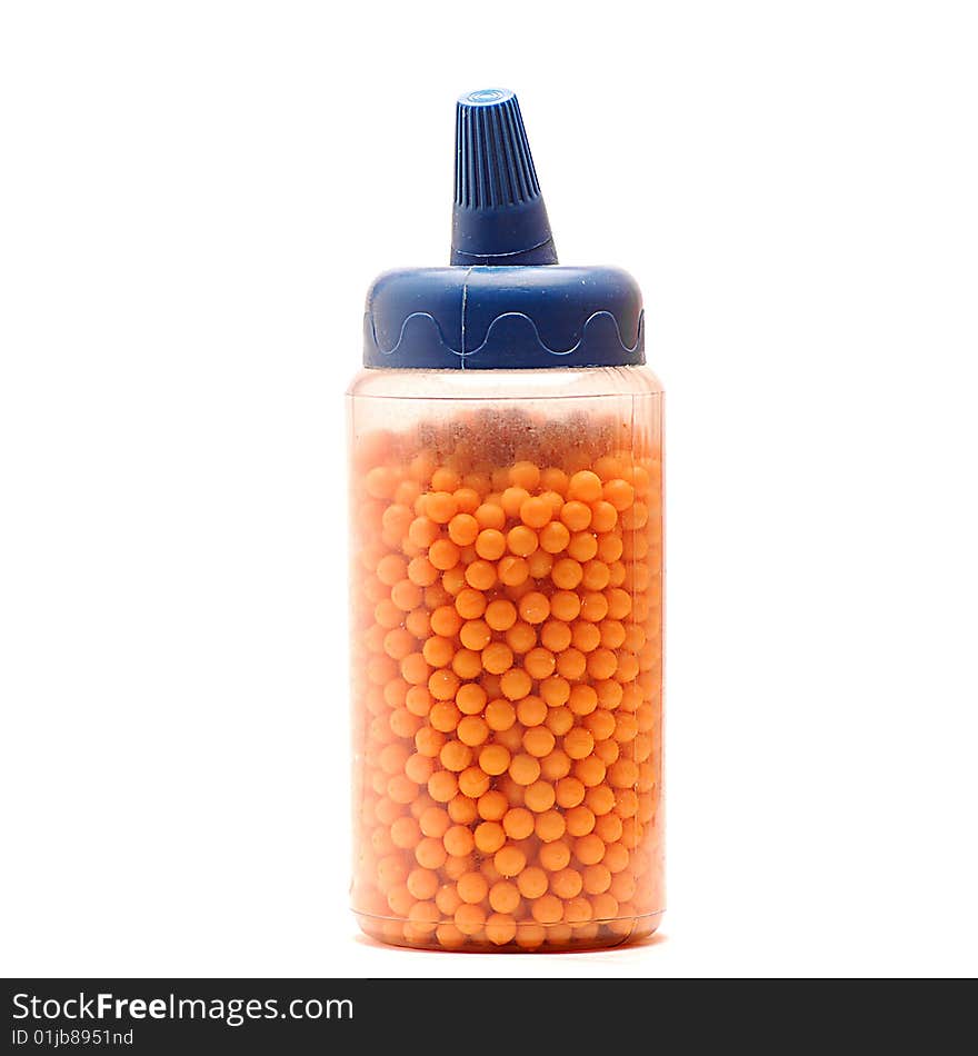 6mm Orange B.B. Gun Pellets