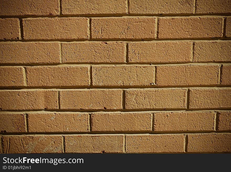 Brick Background on Building Wall. Brick Background on Building Wall