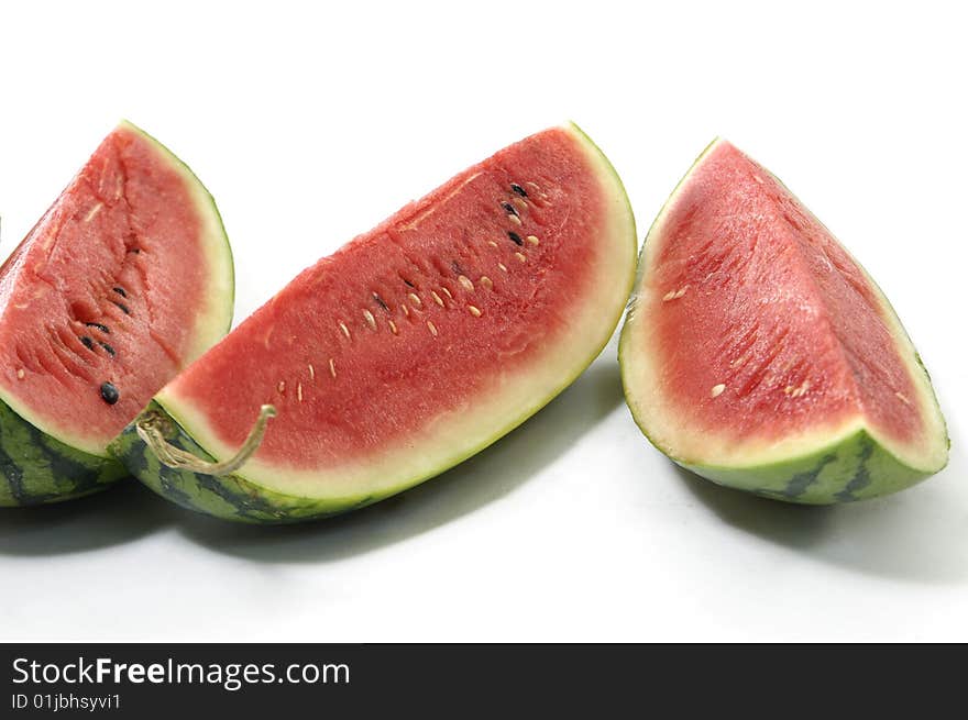 Red fresh cut of watermelon