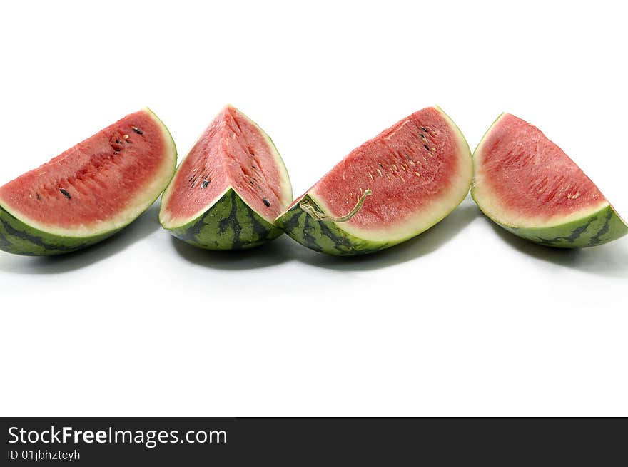 Red fresh cut of watermelon