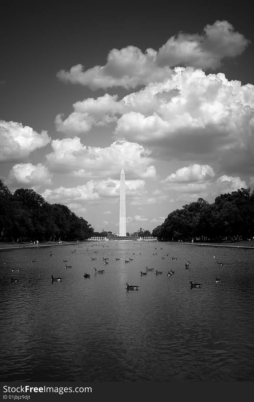 The George Washington memorial in Washington DC - 2008