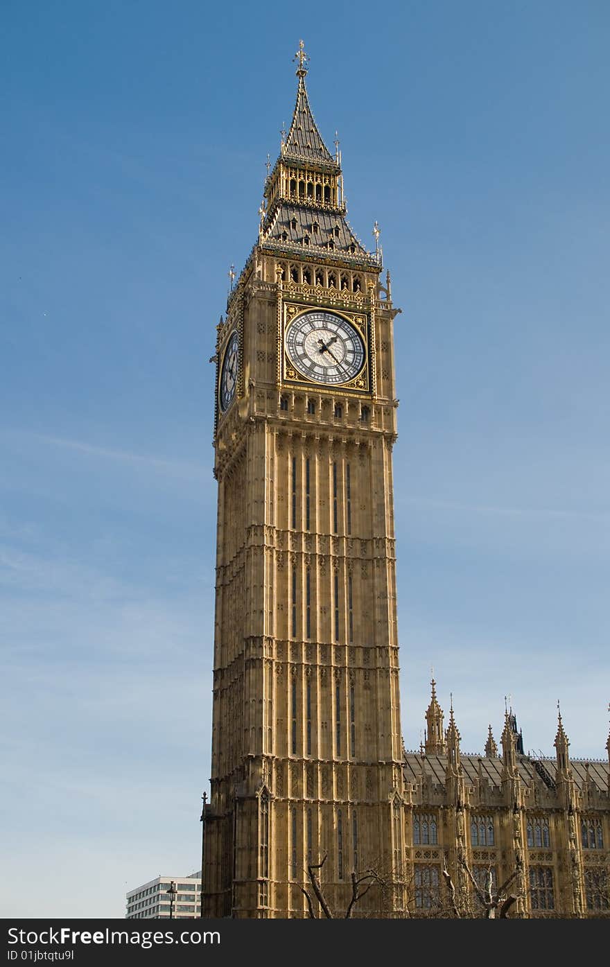 Photograph of the famous british landmark, taken on a delightful sunny early spring day. Photograph of the famous british landmark, taken on a delightful sunny early spring day.