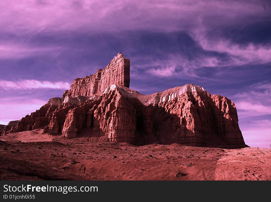 Early Sunrise i In goblin Valley State park. Early Sunrise i In goblin Valley State park