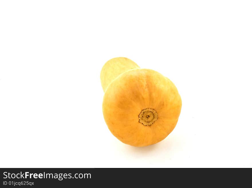 Pumpkin on a white background