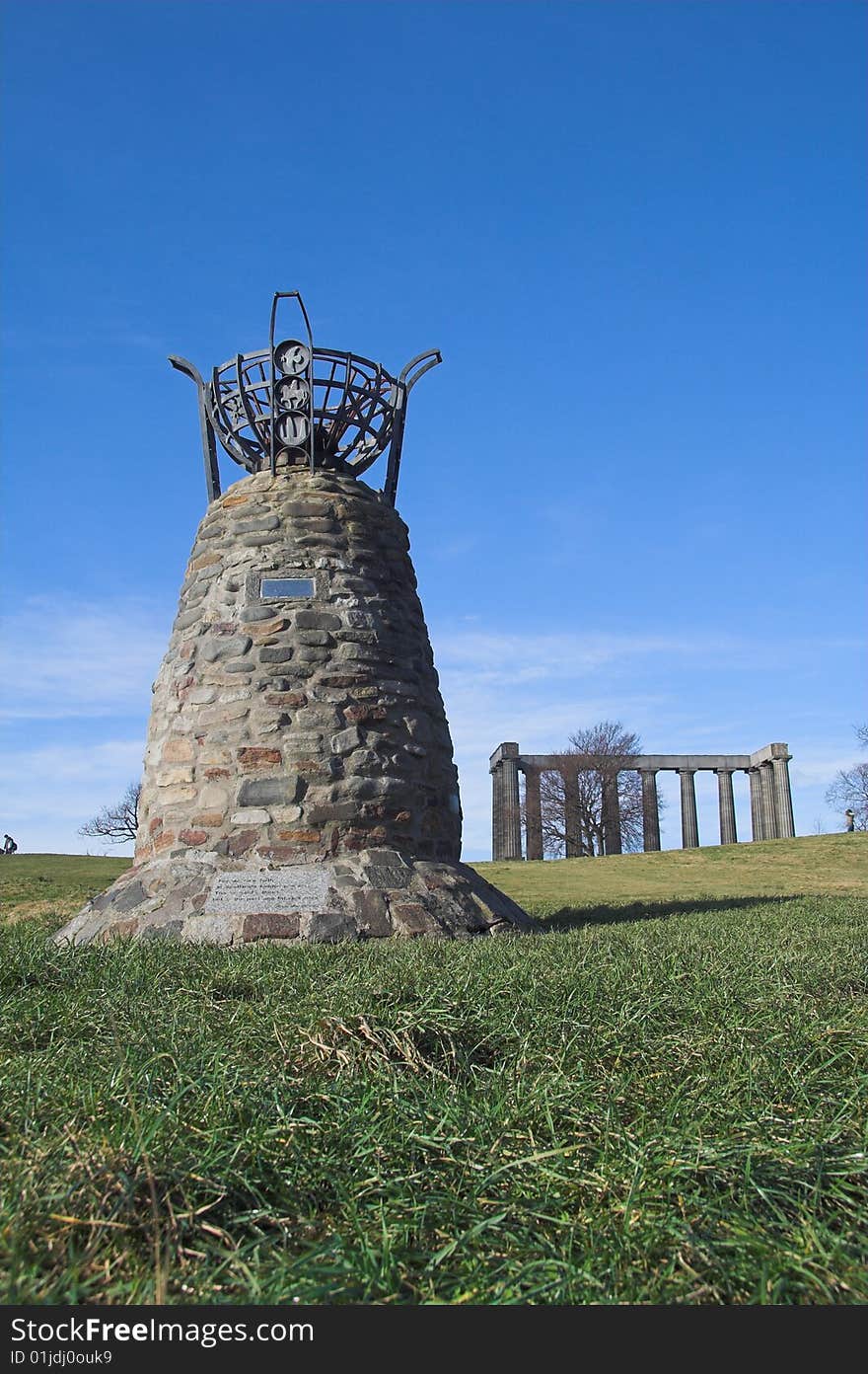 Democracy Cairn, Calton Hill, Edinburgh