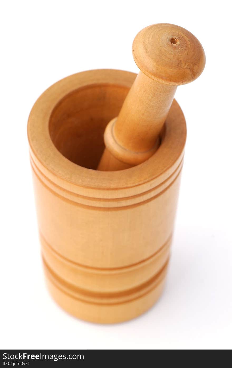 Wooden Mortar