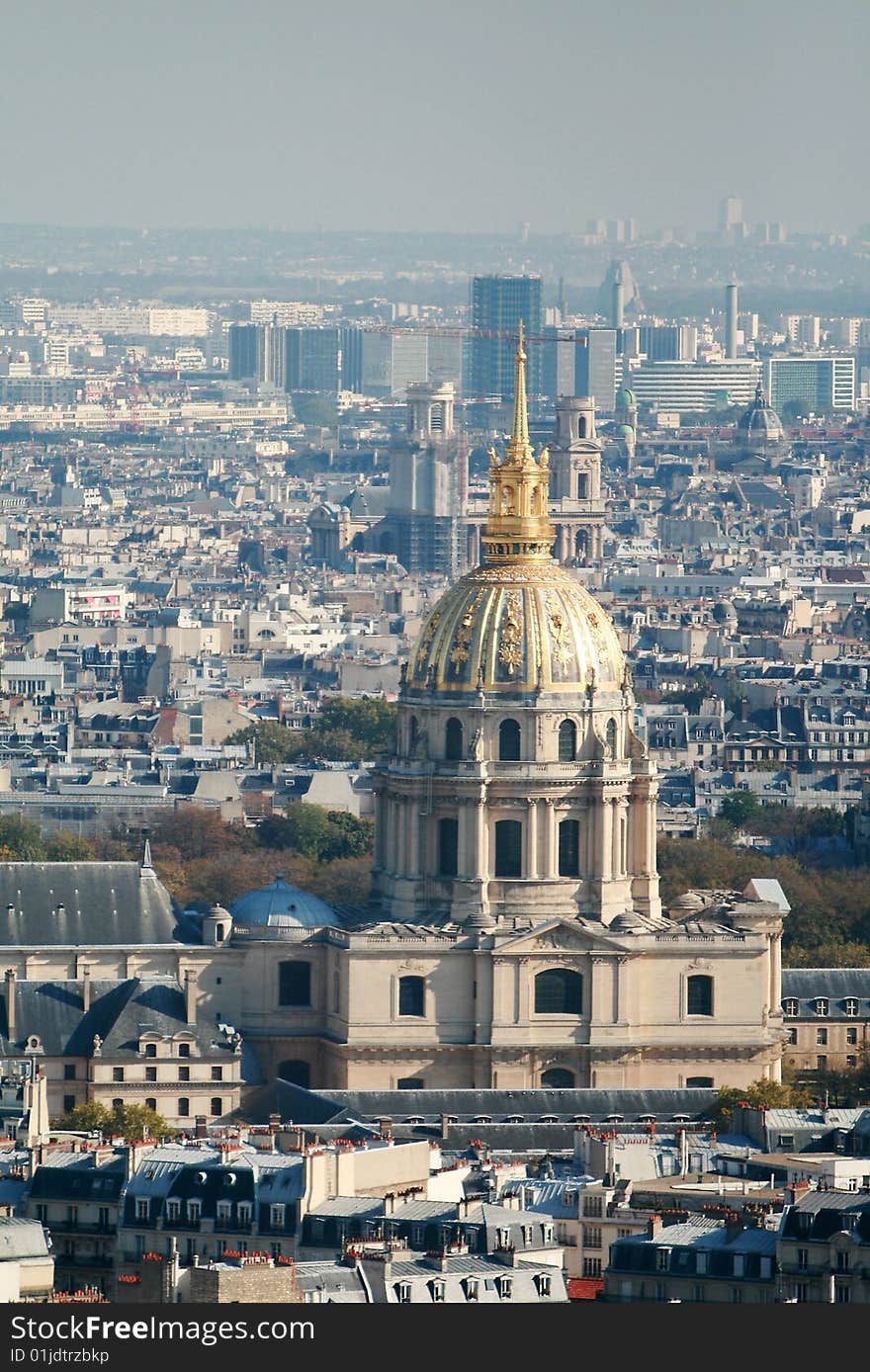 Paris aerial