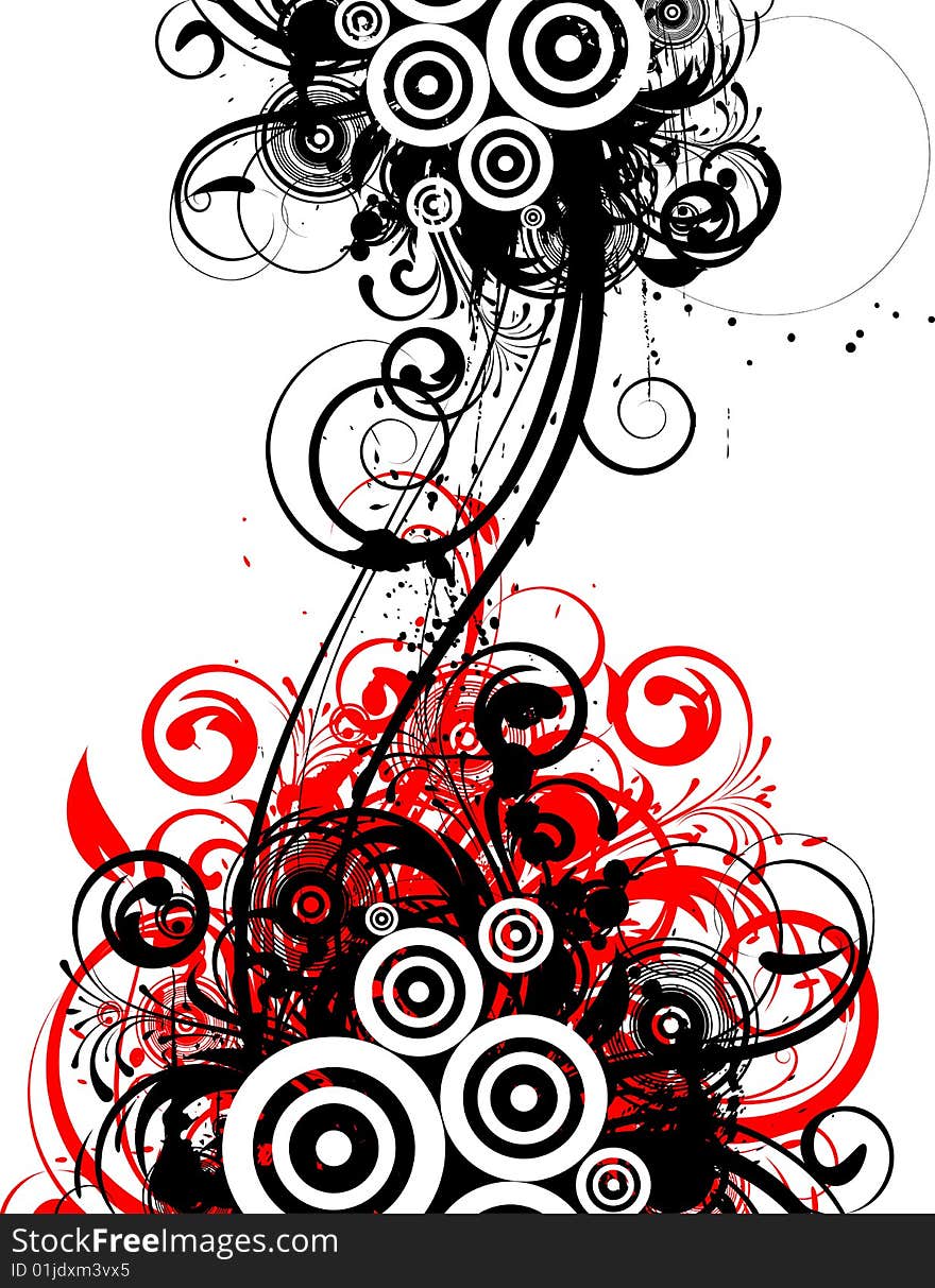 Abstract vector illustration for design. Abstract vector illustration for design.