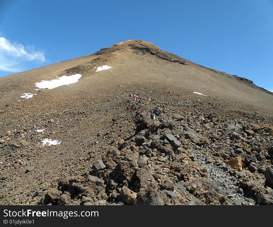 Volcano Teide in Tenerife (Spain). Volcano Teide in Tenerife (Spain)