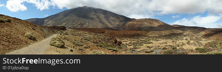 Panorama Of Teide