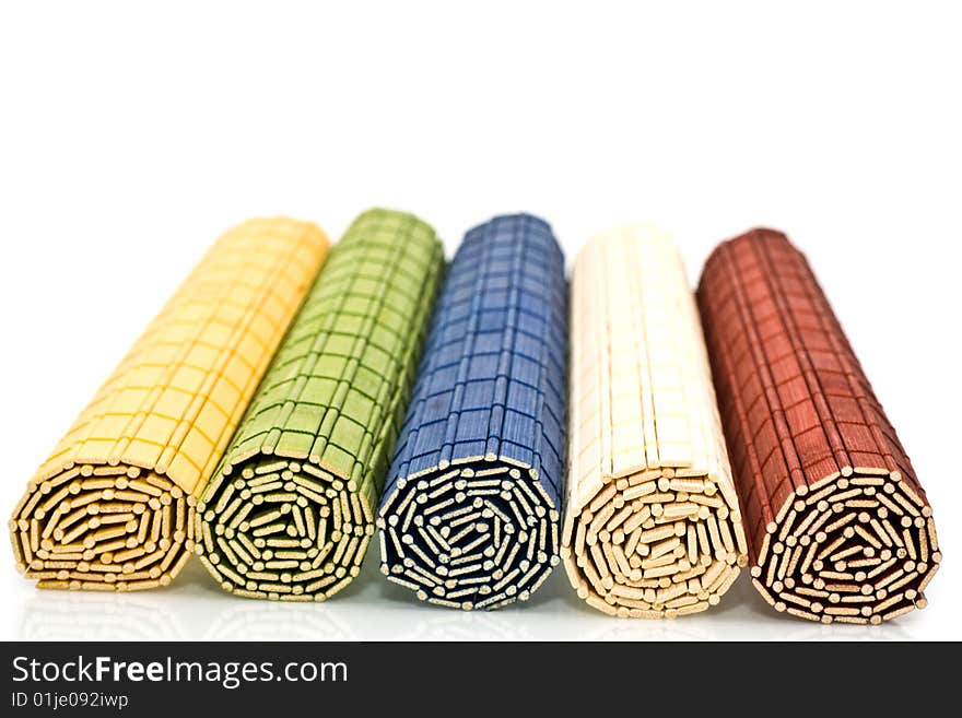 Rolls of mat