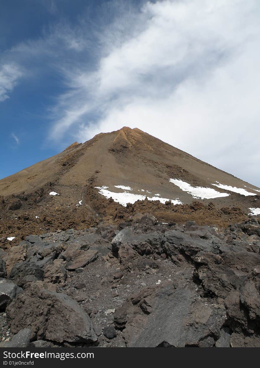 Volcano Teide in Tenerife (Spain)