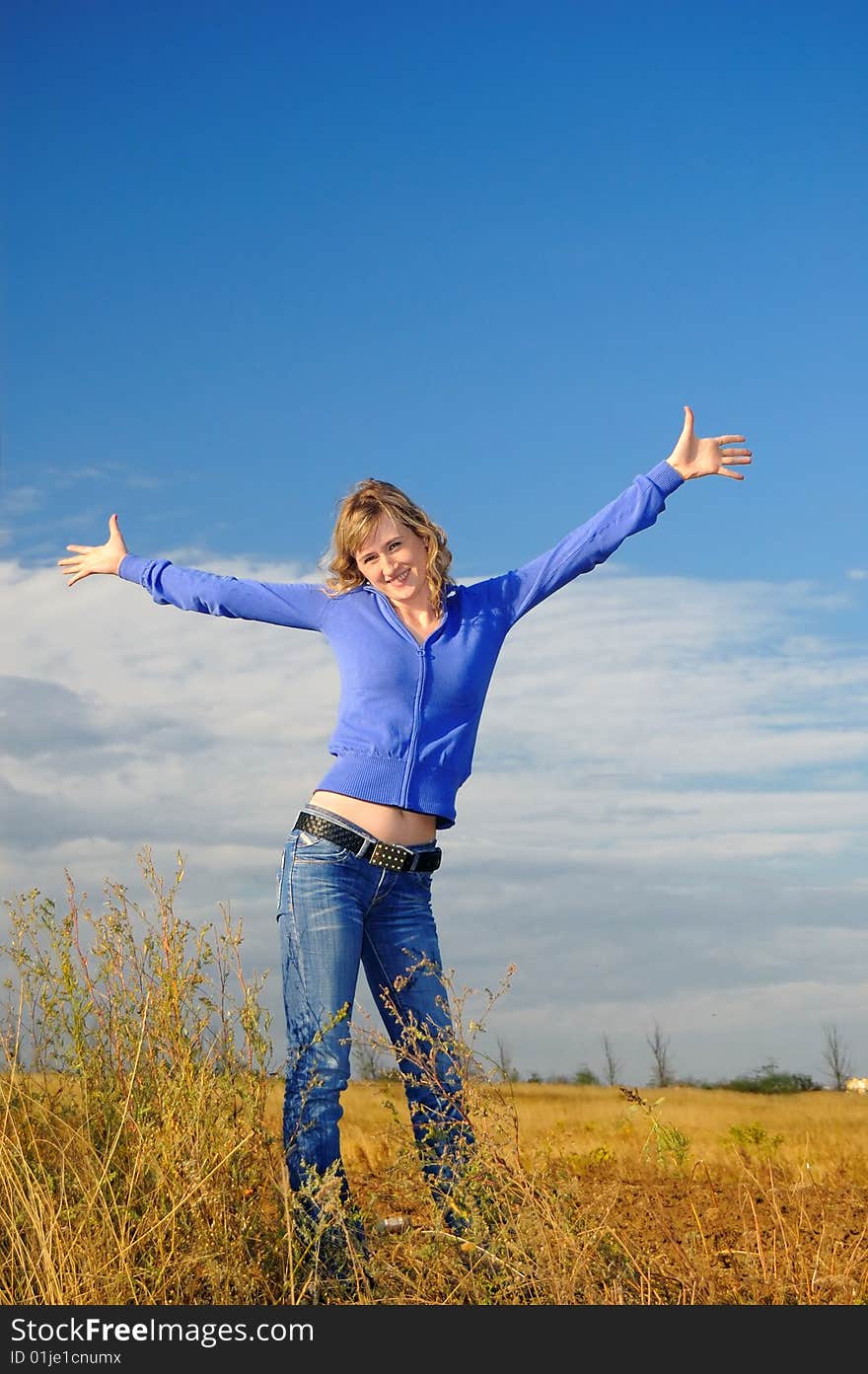 Girl In The Field