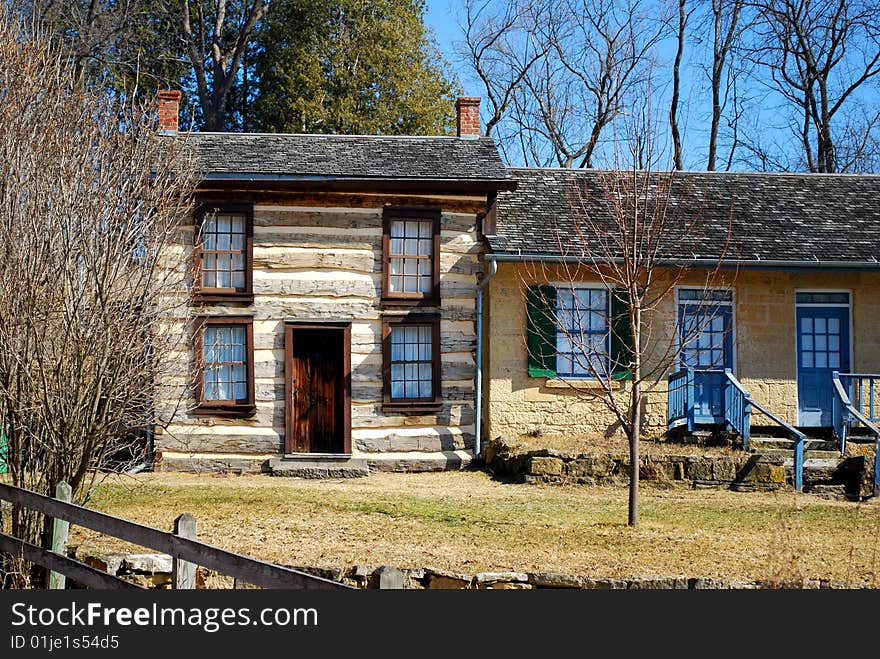 Historic Cornish homes named Pendarvis in Mineral Point Wisconsin. Historic Cornish homes named Pendarvis in Mineral Point Wisconsin