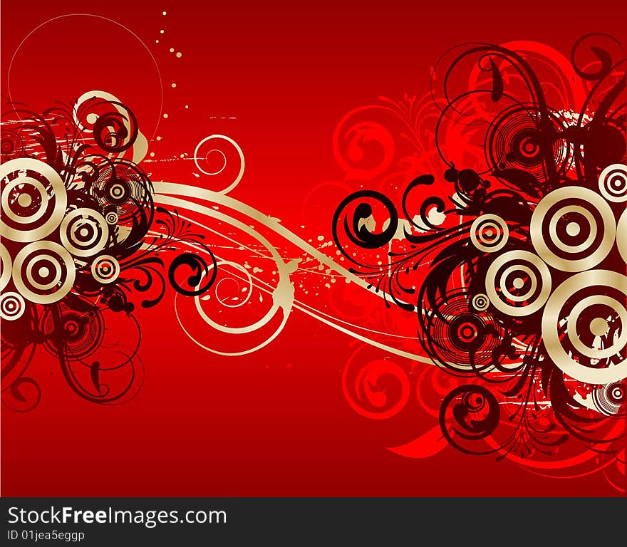 Abstract vector illustration for design. Abstract vector illustration for design.