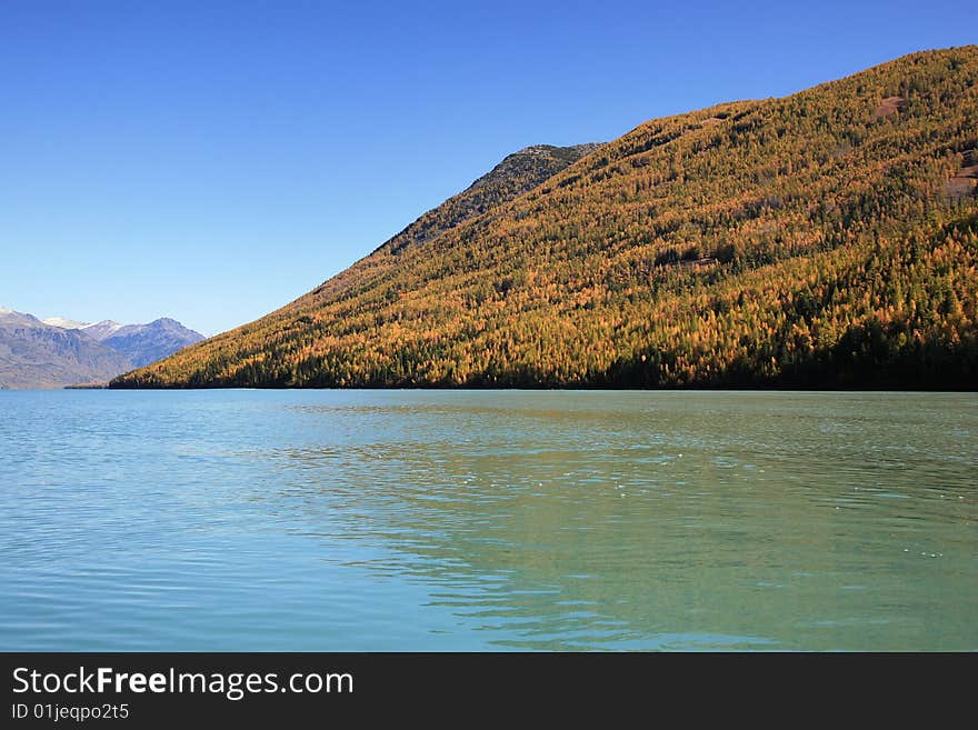 Kanas,it's a very attractive place.kanas is mongolian for the lake in the canyon.xinjiang,china. Kanas,it's a very attractive place.kanas is mongolian for the lake in the canyon.xinjiang,china.