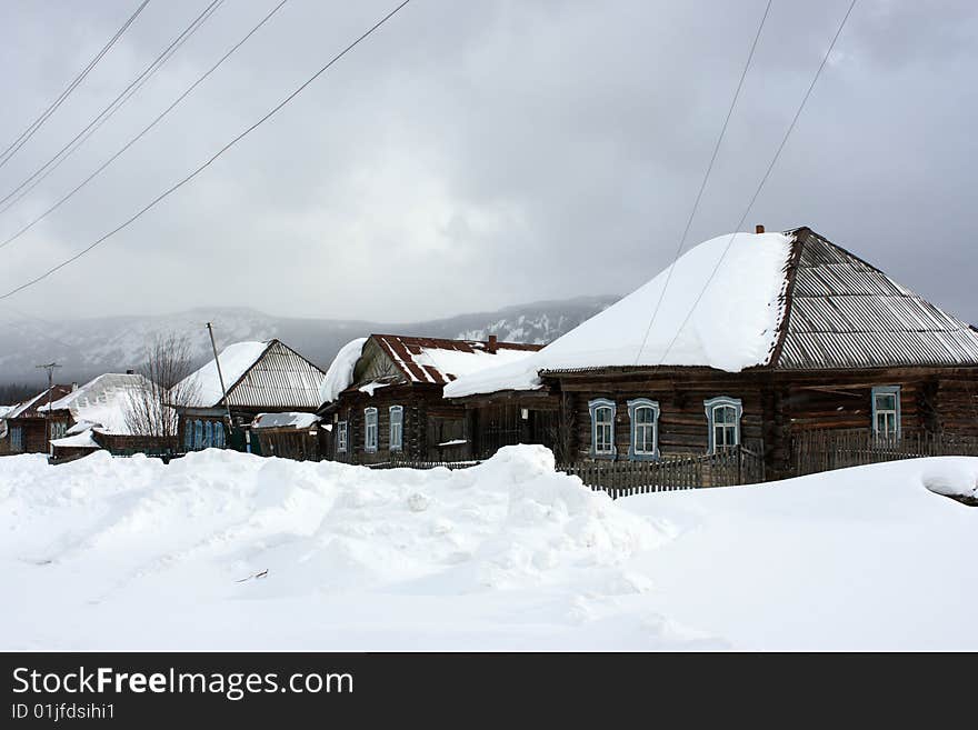 The Ural village.