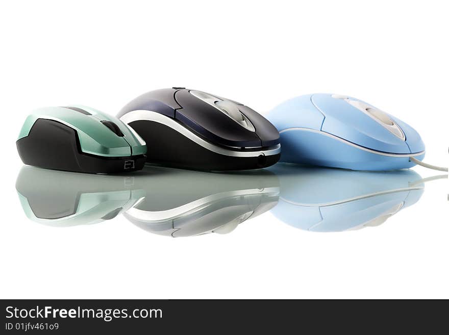 Blue Optical Mouse