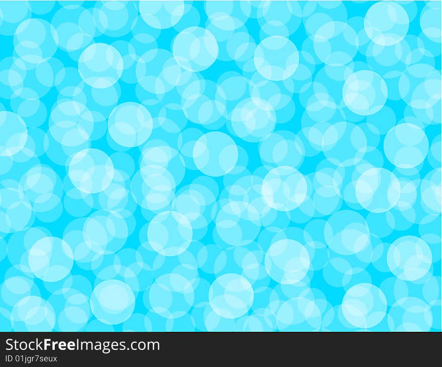 Abstract blue background, vector illustration