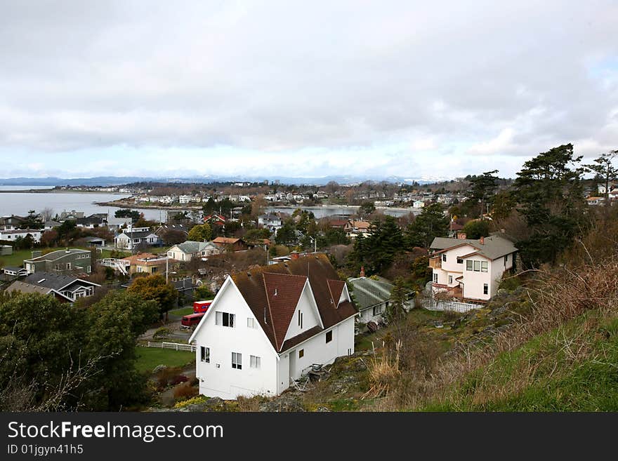 Houses near the seasides